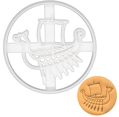 Wikingerschiff Ausstechform, 1 Teil