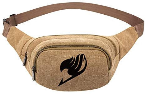 WANHONGYUE Fairy Tail Anime Cosplay Gürteltasche Bauchtasche Hüfttasche Waist Pack Bum Bag