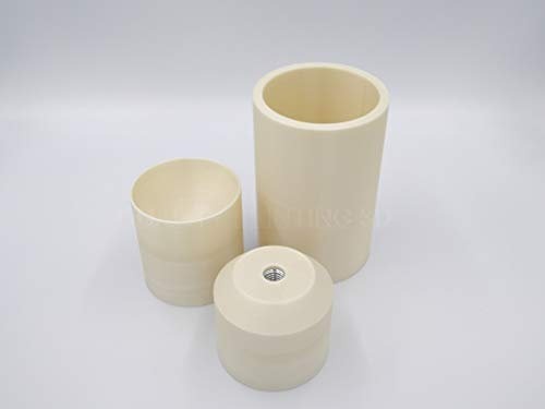 Bath Bomb Moulds Press 5,7 cm, 7 cm, 7,6 cm Kolben Maschine Seifenform Gewinde M12 Handpresse Kolben (6,6 cm)