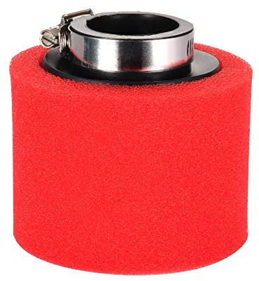 WOOSTAR 38mm Spugna Filtro Aria Dritto Tubo Sostituzione per 4 Tempi 50cc 70cc 90cc 110cc 125cc Dirt Pit Bike ATV Quad Go Kart Scooter Rosso