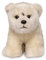 Uni-Toys - Eisbär Junges, sitzend - 24 cm (Länge) - Plüsch-Bär, Polarbär - Plüschtier, Kuscheltier