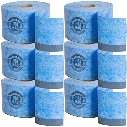 HALBAU 150m Wannendichtband HN05 selbstklebend, Fugenband Bad, Dichtungsband Badewanne, Dusche, Sanitär Dichtungsband für Balkontüren