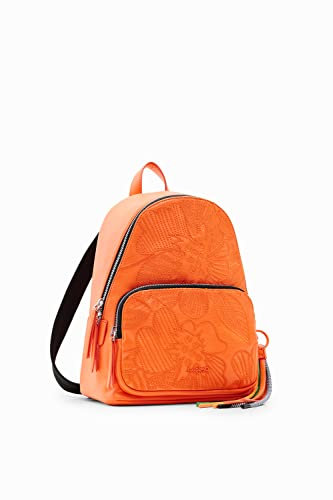 Desigual Damen Back_alpha BACK ALPHA MOMBASA MINI 7002 ORANGE, Orange, Einheitsgröße EU