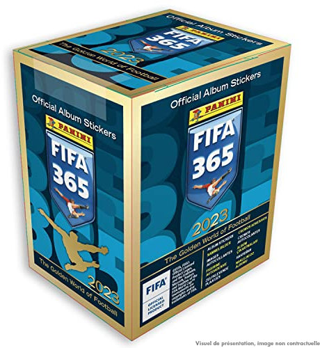 Panini 004408BOX36F FIFA 365 2023 Karton mit 50 selbstklebenden Hüllen