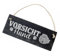 Vorsicht Hund Neufundländer Schild Schiefer 22x8cm Achtung Warnschild Warnung Warnschild Hundeschild