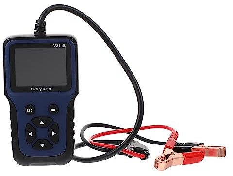 CALLARON 12v Testeur De Batterie Auto Avec Imprimante Analyseur De Batterie Compact Et Pratique Pour Garage Et Usine Automobile