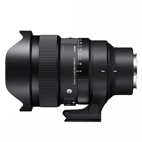 SIGMA Objectif 15mm f/1.4 DG DN Diagonal FishEye Art Compatible con Sony FE Garantie 3 ANS
