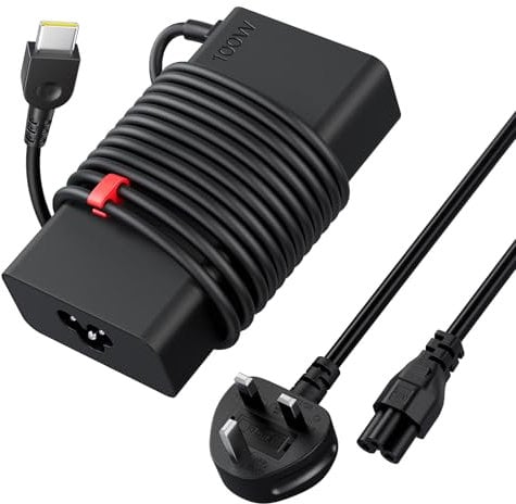 Slim 100W USB C Netzteil für Lenovo Yoga 9 9i 7 7i, Lenovo Legion Go, Yoga Slim 7 Pro/Prox, ThinkBook Plus G3 IAP (21EL), 13x IAP G2 (21AT), ADL100YLC3A, ADL100YDC3A Ladegerät Laptop Ladekabel
