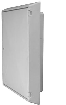 Electric Meter Box door and Frame for Recessed Meter Boxes (701 x 504mm) - Compatible with Wavin, Medium Permali and Tricel meter boxes