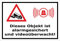 Melis-Folienwerkstatt Schild - Objekt Video-überwacht - 15x10cm | 3mm Aluverbund – S00348-017-A 20 VAR