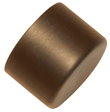 Gardinia Endkappe, Aluminum, Bronze, Windsor Classic, 2