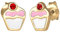 Elli Ohrringe Kinder Cupcake Kristalle 925 Silber