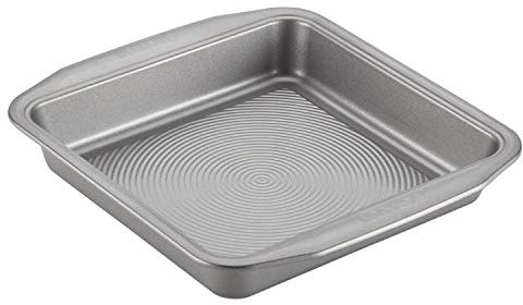 Circulon 47479 9 Square Cake Pan Steel, Gray
