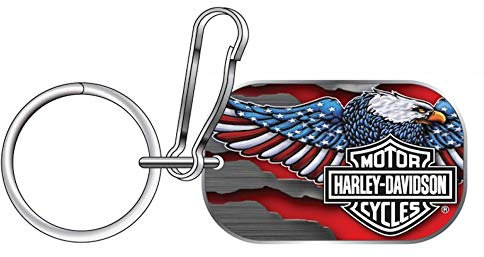 HARLEY-DAVIDSON Porte-clés Eagle Tag.