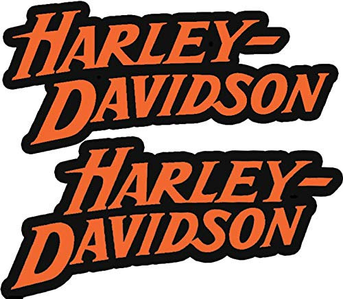Set mit 2 Seitenaufklebern für Harley Davidson