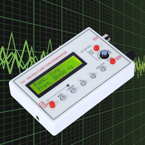 FG-100 Modulo Sorgente Segnale contatore generatore di funzioni DDS, Onda sinusoidale 1Hz~500kHz, Altre Forme d'onda 1Hz-20kHz