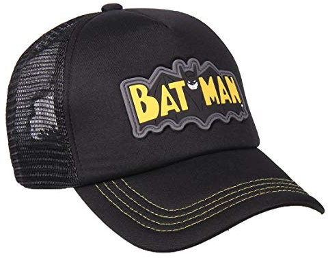 CERDÁ LIFE'S LITTLE MOMENTS Unisex Adulto 2200007142 Gorra Trucker Batman Con Licencia DC Comics, Multicolor, Talla única