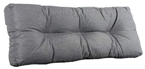 Komfortables Palettenkissen - 120x80 Sitzkissen & 40cm Rückenlehne - Grau