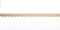 Camilla Hampton Interiors Louli - Decorative Scalloped Wood Edging Trim - Moulding for Interior & Exterior Use - 4.9cm x 97.8cm