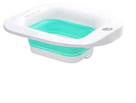 DIFFCULT Bidet Portatile, Bidet Portatile Pieghevole Evitano di Accovacciare La Ciotola del Bidet di per Le Donne in Gravidanza Anziani Viaggiare A Casa