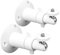 CELLONIC 2X Supporto da Parete per Fotocamera Compatibile con Arlo, Compatibile con Eufy, Compatibile con Wyze – Supporto Girevole in Alluminio con Filetto 1/4, per Interno ed Esterno