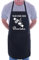 Print4U Personalised Apron Barista Add Your Name Here Coffee Shop Black