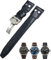 EPANO 20mm Nieten Echtes Leder Armband Fit Für IWC Big Pilot TOP GUN Uhr IW3777 Kalbsleder Armband, Without Buckle, Achat