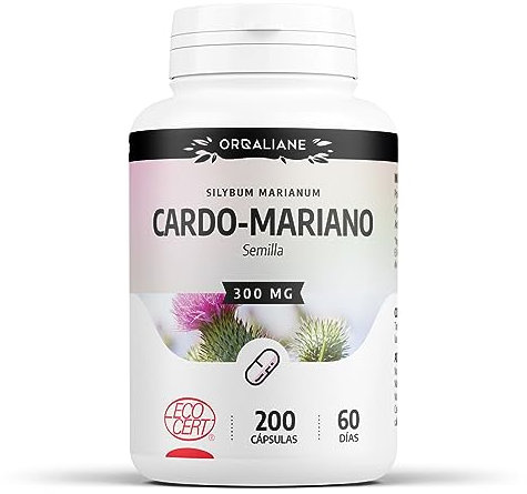 Cardo-Mariano Orgánico - 300 mg - 200 cápsulas