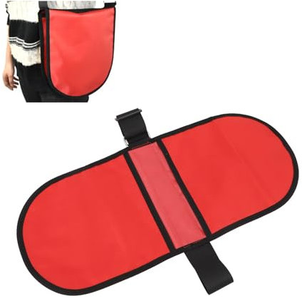 Diskusfeld Kugelstoßen Tragetasche, Diskus- und Kugelstoßen Tragetasche, Leichtathletik Tasche, Diskustasche mit 2 Taschen und Verstellbarem Tragegurt, Diskus- und Kugelstoßen