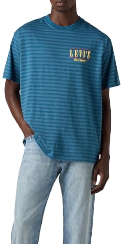 Levi's Vintage Fit Graphic Tee Stripe Serif Log, Stripe Serif Logo Ha, L