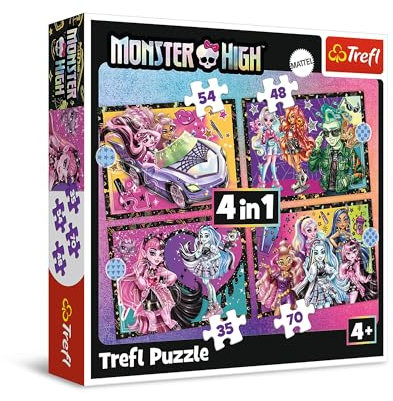 4 in 1 Puzzle - Monster High