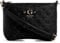GUESS Damen Gerty Crossbody Top Zip Umhängetasche, Schwarz