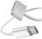 Stouchi USB-C to Mag-Safe 3 Cable 1.8M 140W Magnetic Charging Cord Compatible with 2024 MacBook Pro 14/16 M4, 2025 MacBook Air 13/15 M4,MacBook Air Charger Cable Secure Fit-Silver