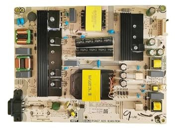 TV Power Supply Board RSAG7.820.8349，Compatible For HISENSE 58B7200UW 58H6550E H50B7500UK H58A6100 58Q7370U，TV Replacement Parts
