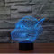 HPBN8 Ltd 3D Gorilla Lampe USB Power 7 Farben Amazing Optical Illusion 3D wachsen LED Lampe Formen Kinder Schlafzimmer Nacht Licht