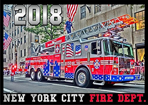 Kalender 2018 New York City Fire Trucks A3 - HDR - limitiert - exklusiv (6. Jahrgang)