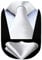 HISDERN Krawatte Weiß Business Krawatte mit Einstecktuch Hochzeit Party Krawatten Set für Männer Geschenke zum Valentinstag Herren krawatte taschentuch