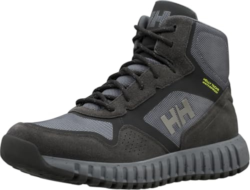 Helly Hansen Monashee Ullr Ht, Herren Trekking- & Wanderstiefel, Mehrfarbig (Jet Black/Charcoal/Ebo 991), 43 EU