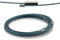 WEBandBUY 1 Halsreifen aus Edelstahl Magnetverschluss Länge ca. 50 cm Türkis