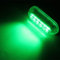 ZONCENG Éclairage de bateau 12 V 6 LED étanche Lampe de nuit sous-marine Paysage lumières ancre marine lumière de signalisation pour accessoires de bateau (vert)