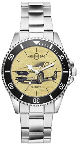 KIESENBERG CX-5 Auto Fan Uhr - sportliche Armbanduhr im automobilen Fan-Design stilvolle Herrenuhr mit CX-5-Motiv - Geschenkidee für Autofans - 20702