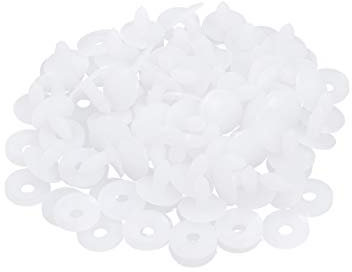HEALLILY Puppe Gelenke Tier Puppe Gelenke 20mm Kunststoff Teddybär Gelenke Puppe Bastelbedarf 50 Sätze