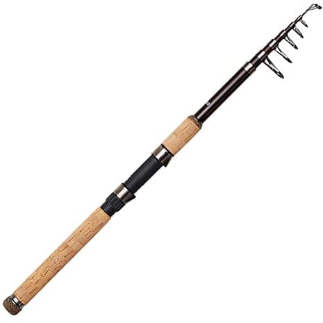 DAM Backbone II Tele, Angelruten, Spinnruten, Allround-Angeln, Unisex, Schwarz, 3.3m | 30-80g