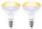 Bonlux 100W Heat Bulb for Reptiles, E27 Base Warm White Light Basking Bulb, Dimmable Reptile Heat Lamp Bulb for Reptiles, Chicks, Tortoise, Bearded Dragon, Dogs, Lizard 2Pack