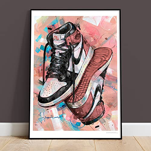 JosHoppenbrouwers Air Jordan 1 Poster (50 x 70 cm), ungerahmt