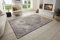 Hanse Home Sand Vintage Teppich – Orientalischer Kurzflor Wohnzimmerteppich Weicher Orient-Teppich Läufer für Schlafzimmer, Esszimmer, Wohnzimmer, Flur, Küche – Creme Blau, 240x340cm
