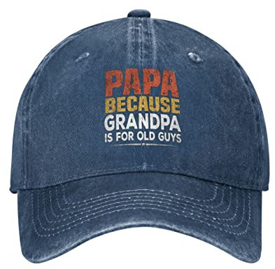 Hip-Hop-Hut Pa Weil Opa Für Alte Kerle Ist Mütze Freizeit Schirmmütze Casual Kappe Für Reisen Erwachsene Erwachsenen