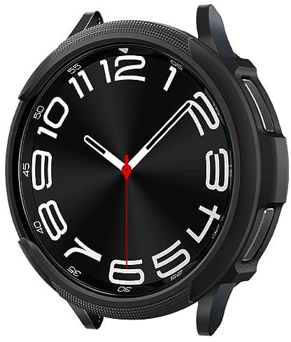 Spigen Liquid Air Case Compatible with Samsung Galaxy Watch 6 Classic 43mm (2023) - Matte Black
