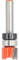 Akylin Pattern/Template Flush Trim Router Bit - 1/4 Shank, 1/2 Cutting Dia, 3/8 Cutting Length