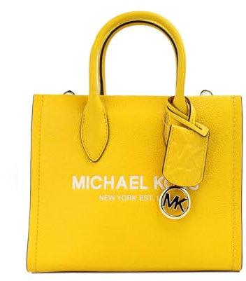 Michael Kors Mirella Tragetasche mit Logo, Größe S, Jasmingelb, mehrfarbig, gelb